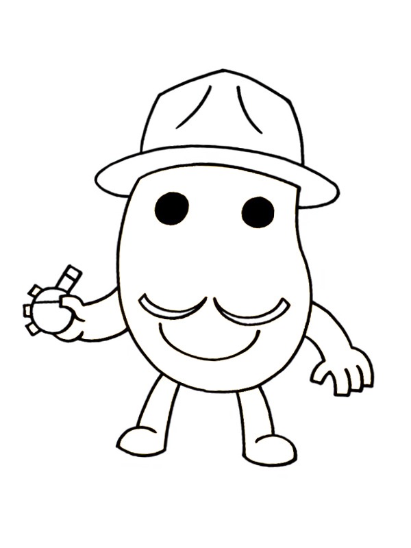 Hr. P Roblox Tegninger Hr. P Roblox Tegninger