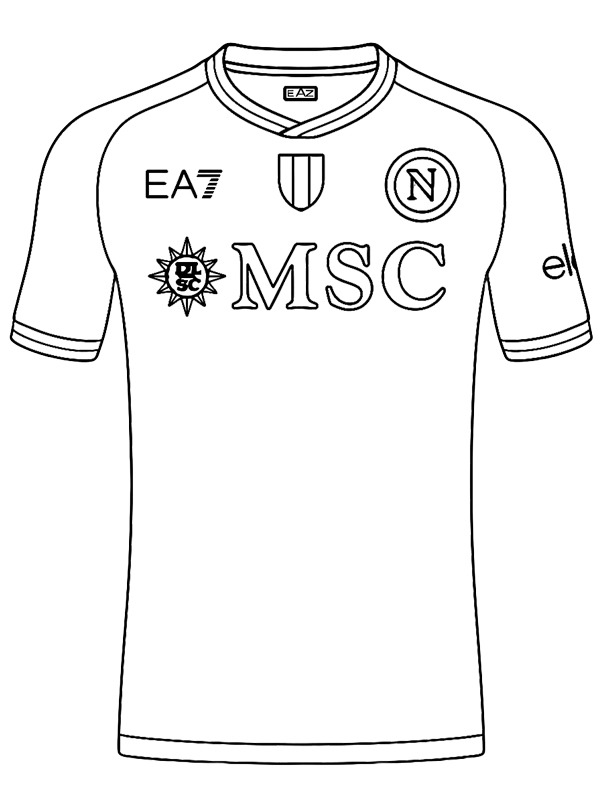 Napoli fodboldtr&oslash;je Tegninger