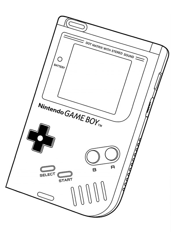 Nintendo Game Boy Tegninger Nintendo Game Boy Tegninger