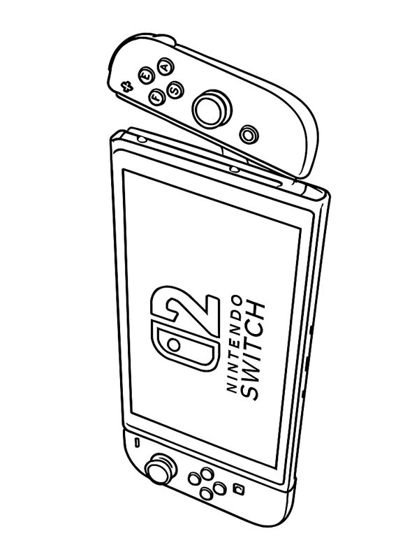 Nintendo Switch 2 Tegninger Nintendo Switch 2 Tegninger