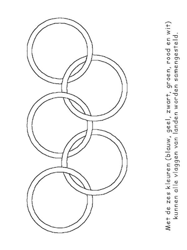 Olympiske ringe Tegninger Olympiske ringe Tegninger