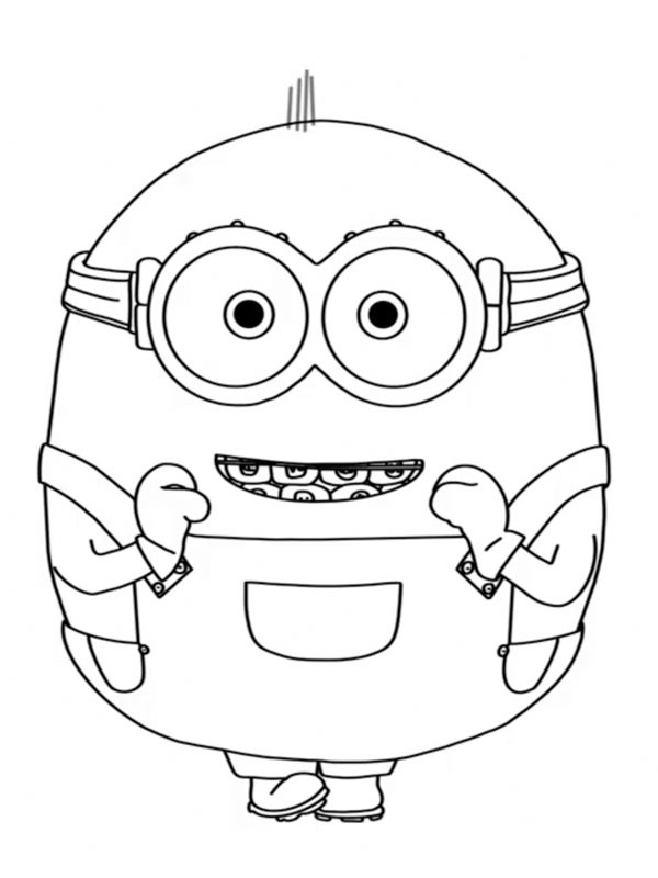 Minions Otto (Grusomme mig) Tegninger