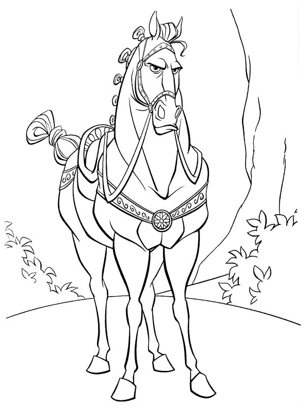 Hesten Maximus Tegninger Hesten Maximus Tegninger