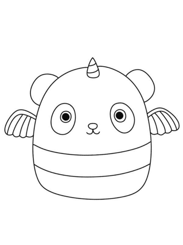 Pandacorn Kayce Squishmallows Tegninger Pandacorn Kayce Squishmallows Tegninger