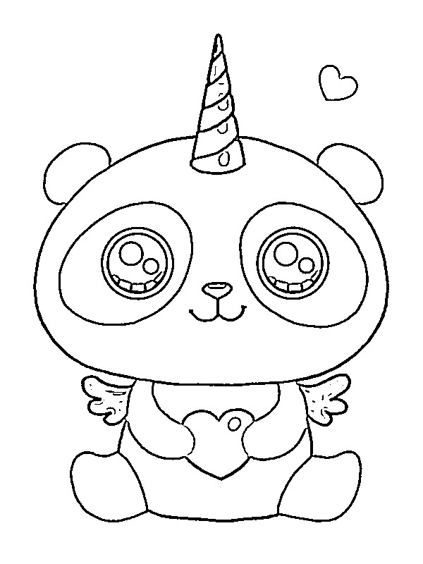 Pandacorn Tegninger Pandacorn Tegninger