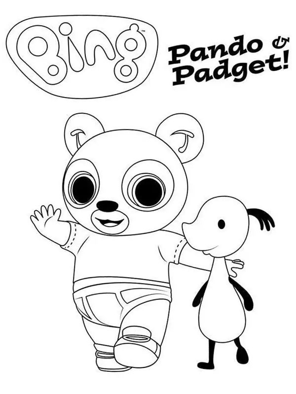 Pando og Padget Tegninger Pando og Padget Tegninger