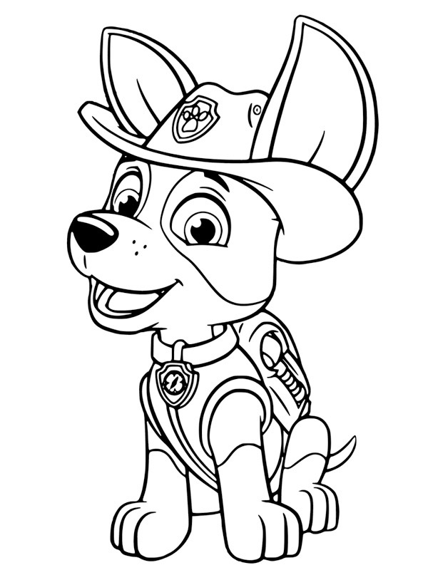 Paw Patrol Tracker Tegninger Paw Patrol Tracker Tegninger
