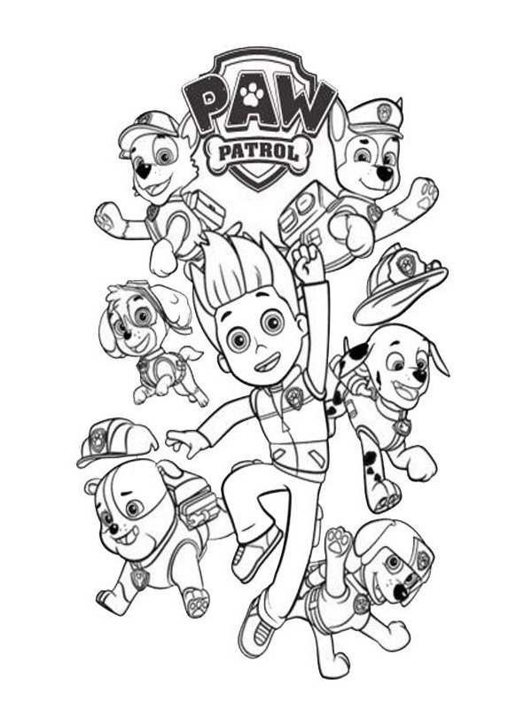 Paw Patrol Tegninger Paw Patrol Tegninger