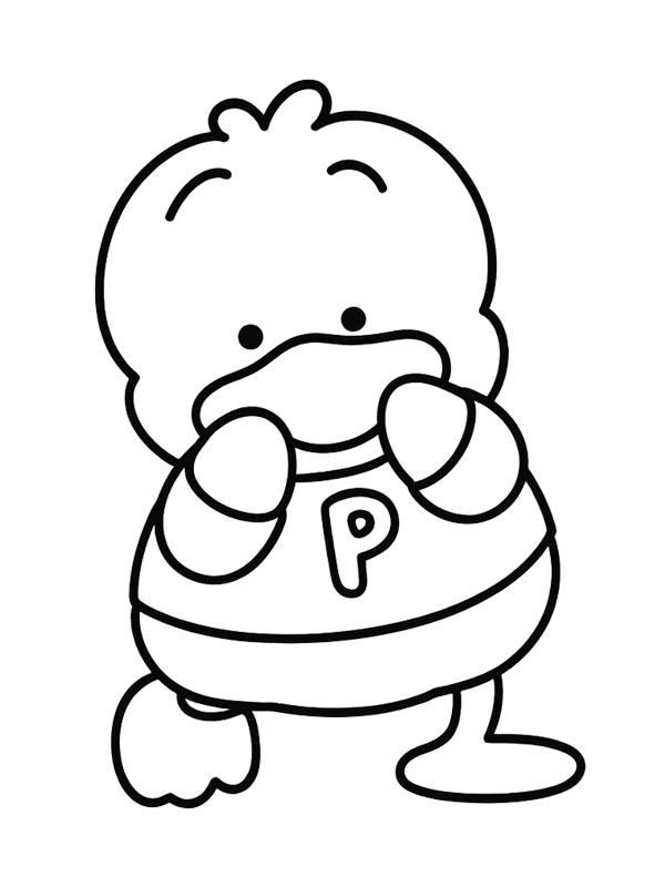 Pekkle (Sanrio) Tegninger Pekkle (Sanrio) Tegninger