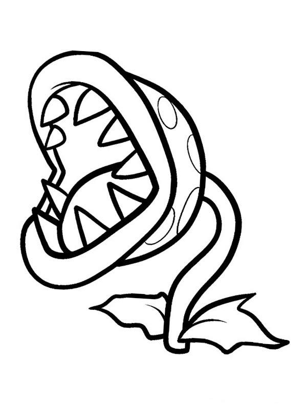 Piranha Plant (Super Mario Bros) Tegninger Piranha Plant (Super Mario Bros) Tegninger