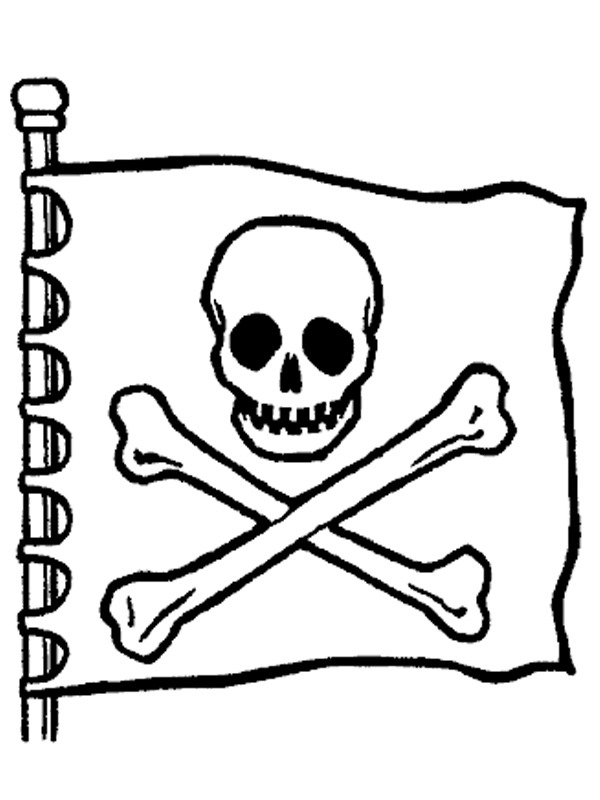 Piratflag Tegninger Piratflag Tegninger