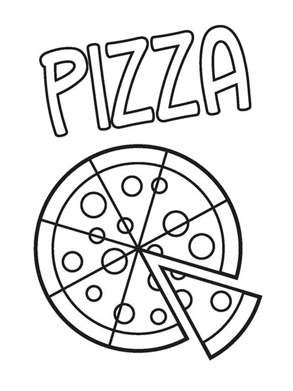 Pizza Tegninger Pizza Tegninger