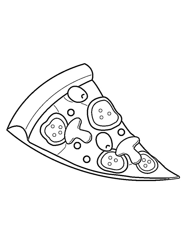 Pizzastykke Tegninger