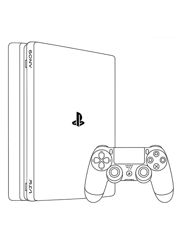 Playstation 4 Tegninger Playstation 4 Tegninger