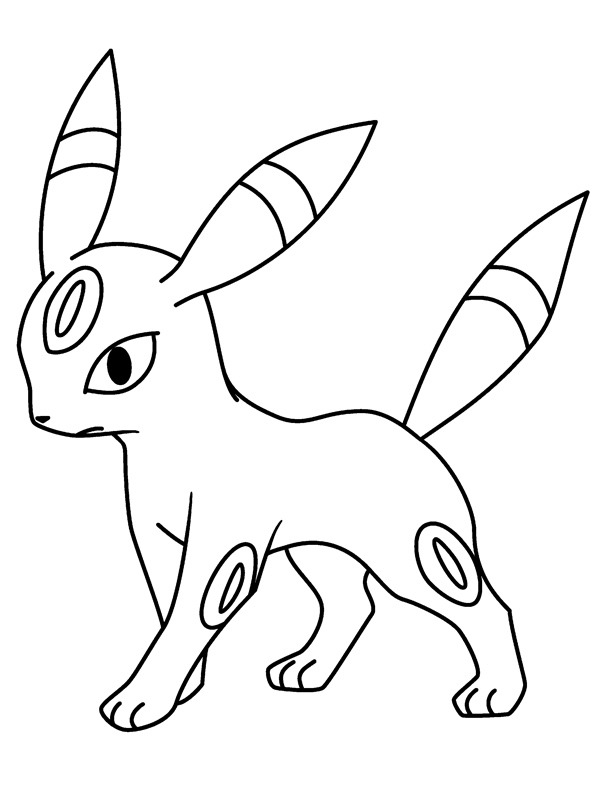 Umbreon (Pokémon) Tegninger Umbreon (Pokémon) Tegninger