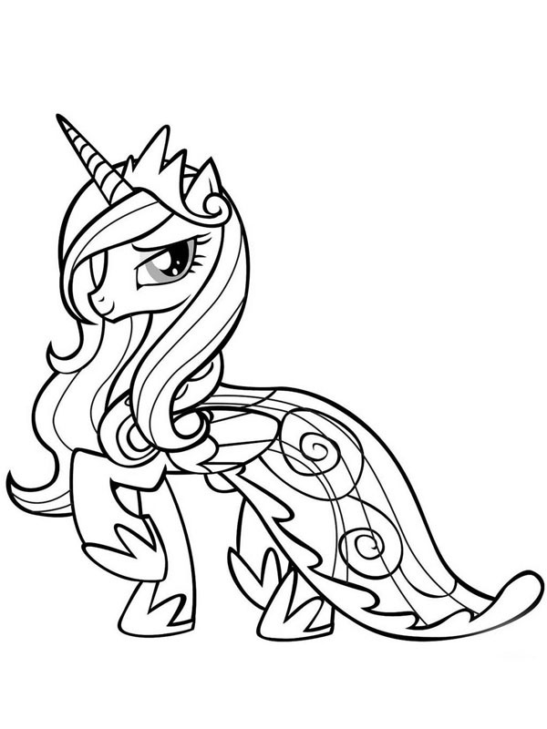Prinsesse Cadance Tegninger Prinsesse Cadance Tegninger
