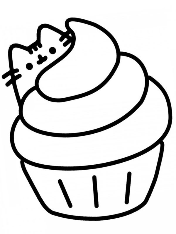 Pusheen muffin Tegninger Pusheen muffin Tegninger