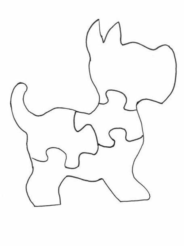 Hunde puslespil Tegninger Hunde puslespil Tegninger