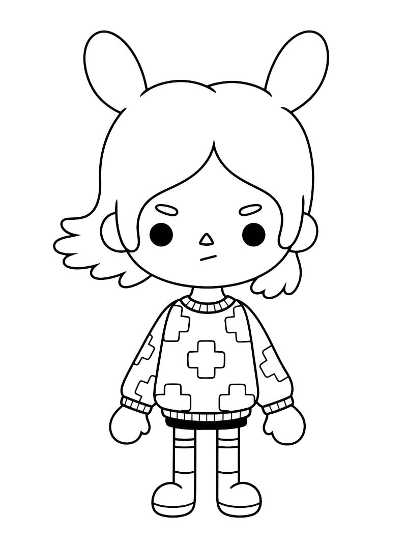 Rita (Toca Boca) Tegninger