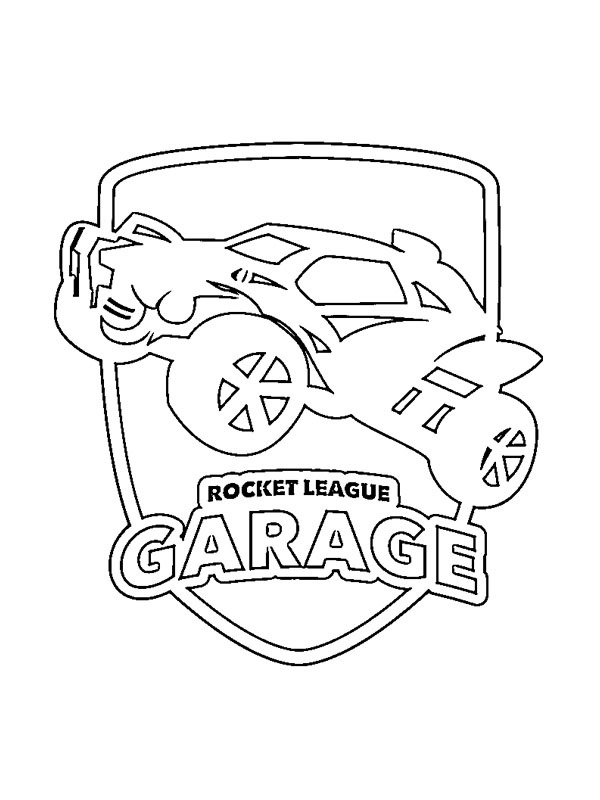 Rocket League garage Tegninger