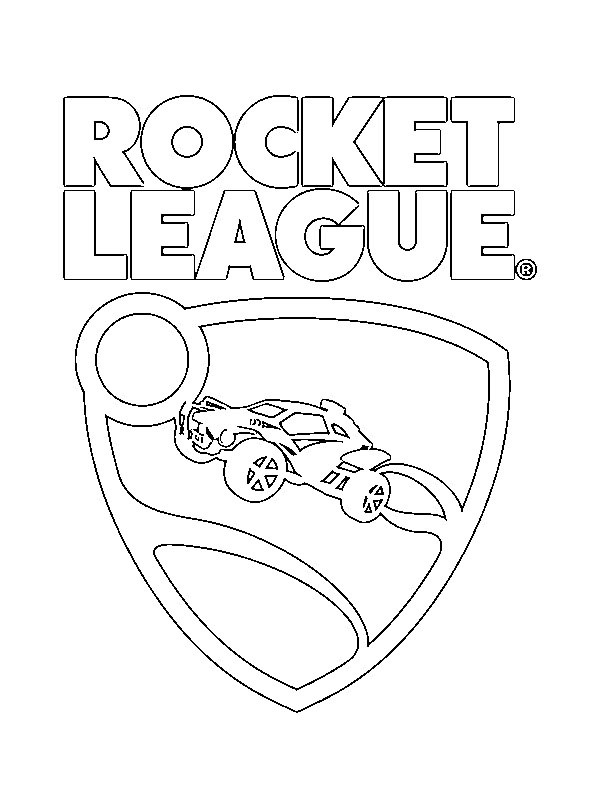 Rocket League logo Tegninger