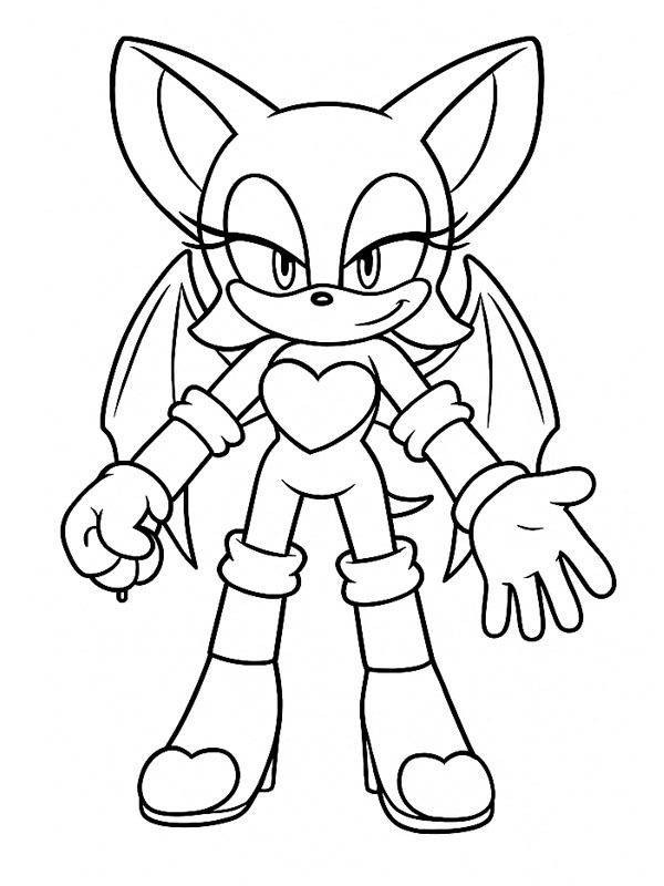 Rouge the Bat Tegninger