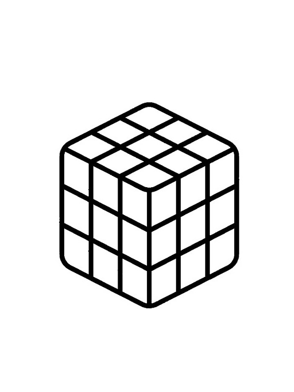 Rubik's Cube Tegninger Rubik's Cube Tegninger