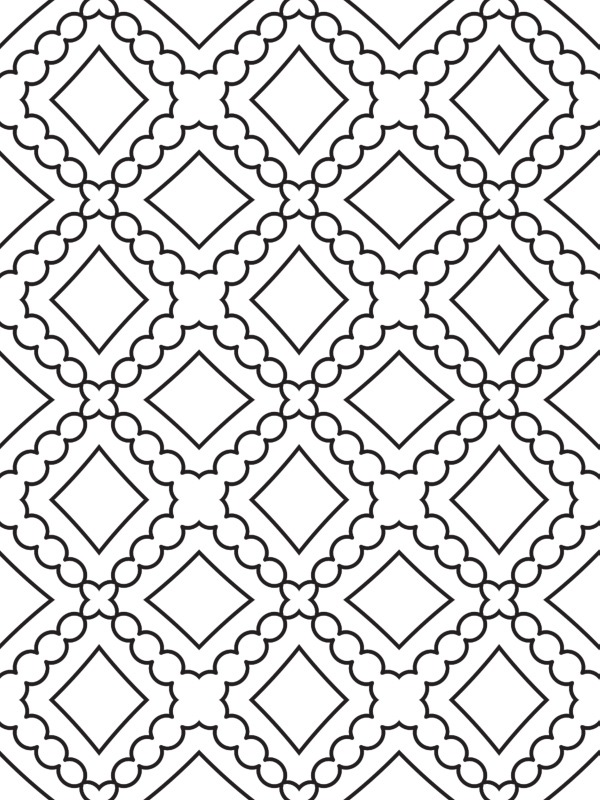 Diamant mandala Tegninger Diamant mandala Tegninger