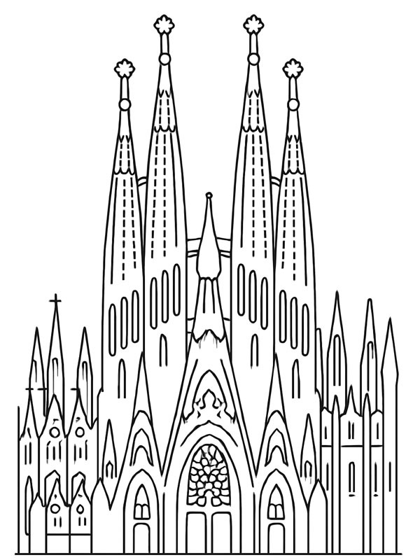 Sagrada Familia Tegninger Sagrada Familia Tegninger