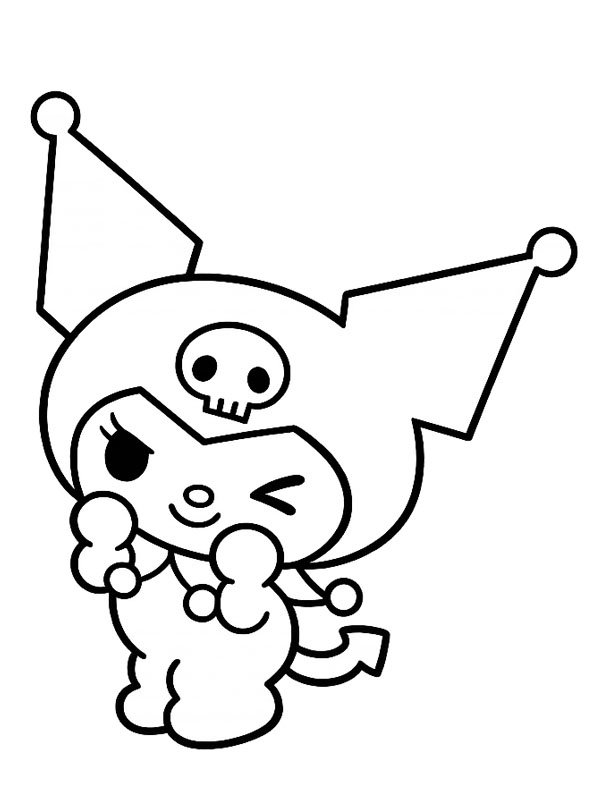 S&oslash;d Kuromi Tegninger