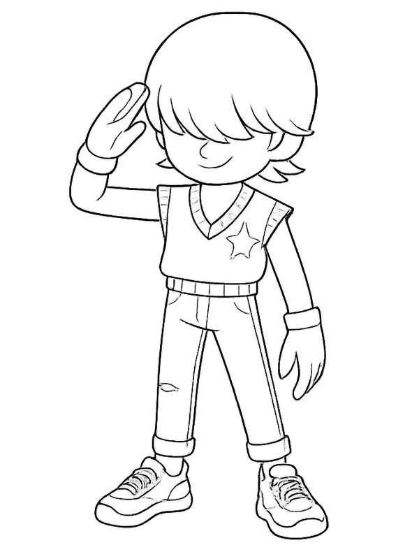 S&oslash;d Mistery Saja (Saja boys) Tegninger