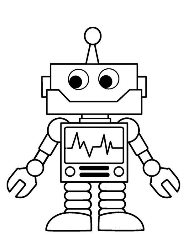 Nuttet robot Tegninger Nuttet robot Tegninger