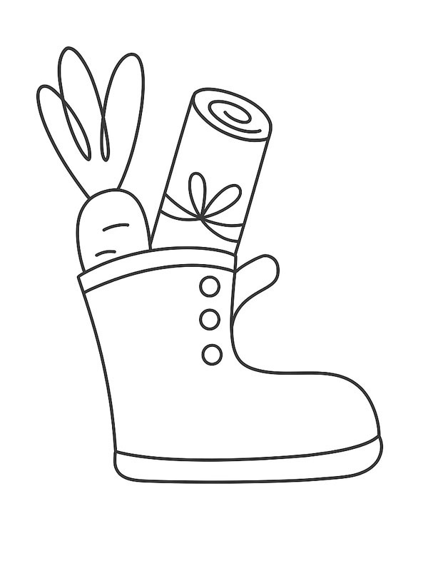 Sko med guler&oslash;dder Tegninger