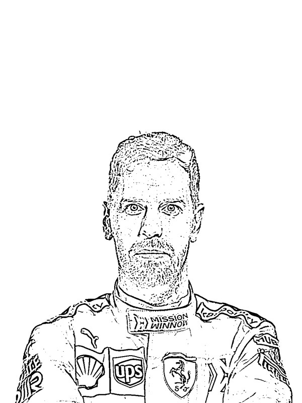 Sebastian Vettel Malebogsside
