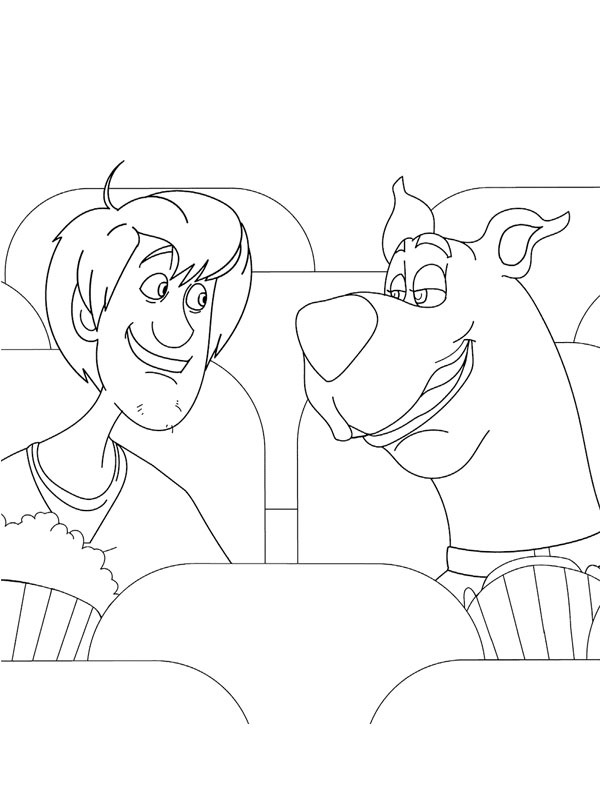 Stubbe og Scooby Doo Tegninger