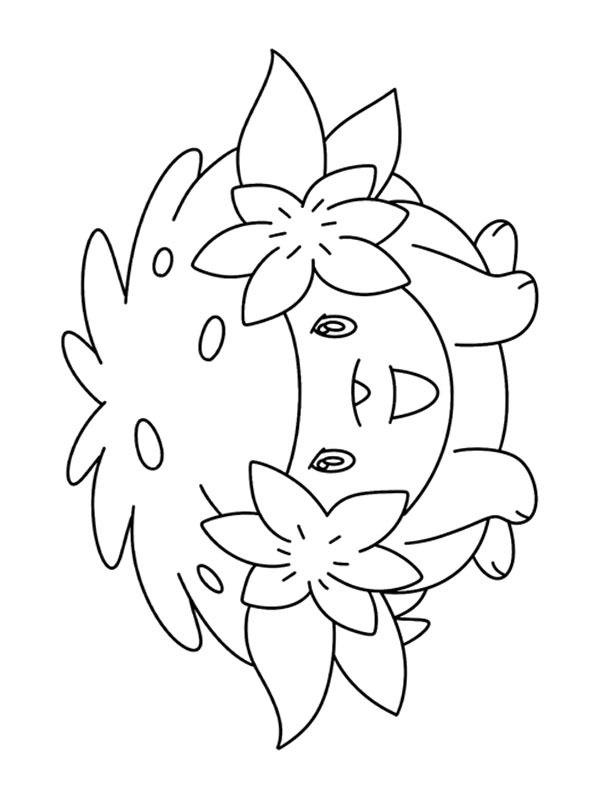 Shaymin (Pokémon) Tegninger Shaymin (Pokémon) Tegninger