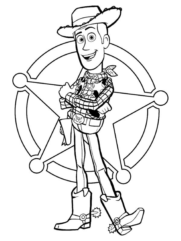 Woody (Toy Story) Tegninger Woody (Toy Story) Tegninger