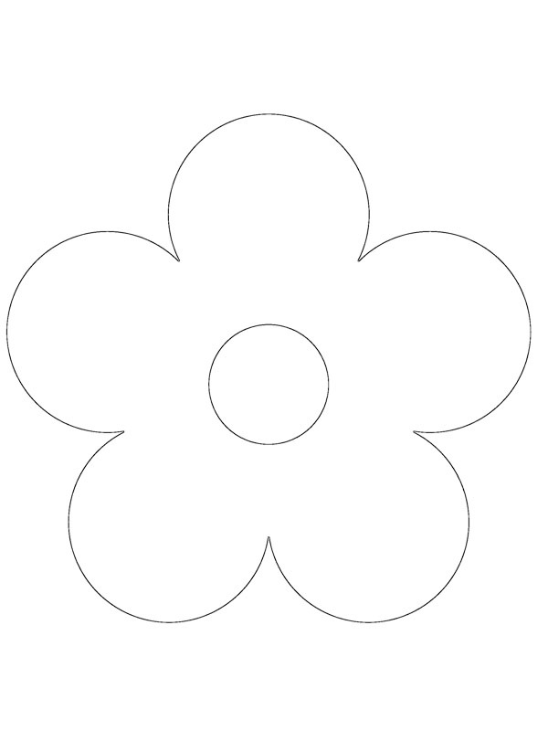 Enkel blomst Tegninger Enkel blomst Tegninger