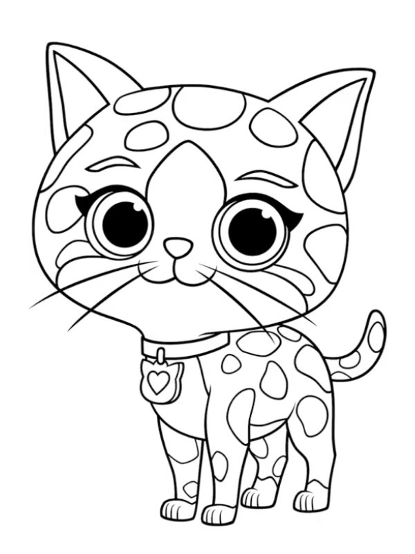 Sparks (SuperKitties) Tegninger