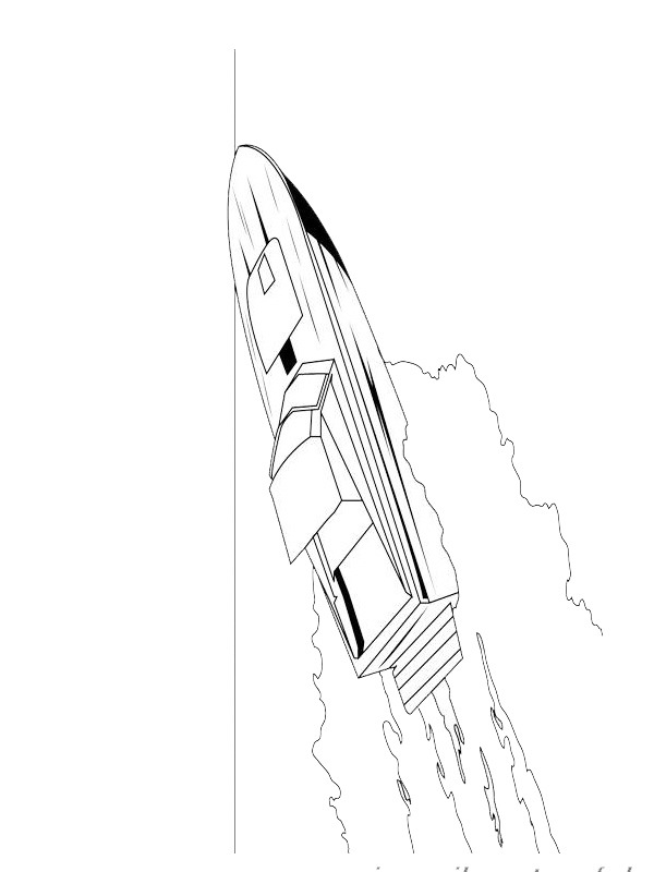Speedboat Tegninger Speedboat Tegninger