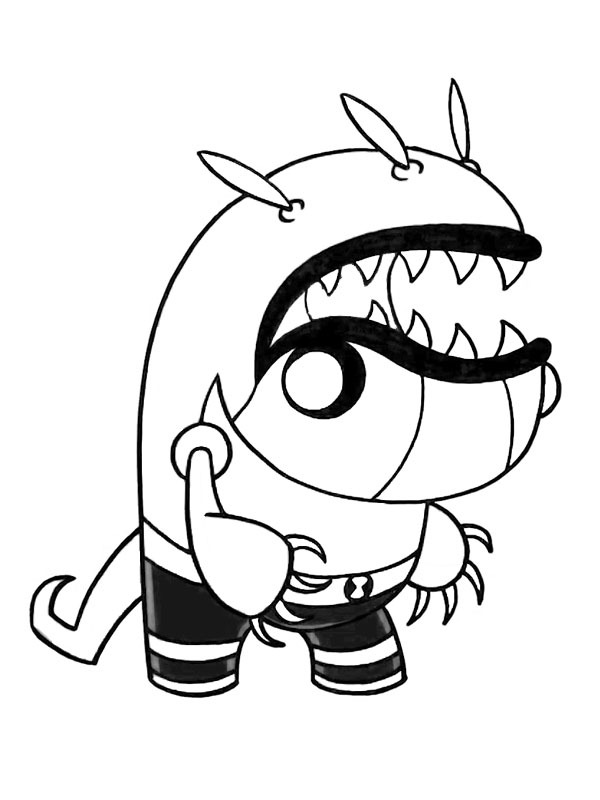 Spitter Ben 10 Tegninger Spitter Ben 10 Tegninger