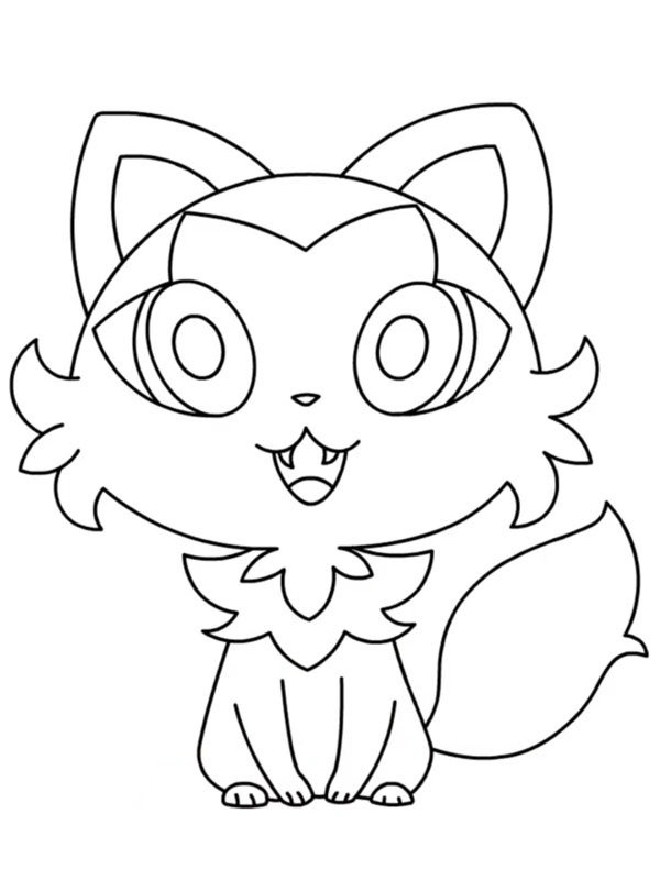 Sprigatito Pokemon Tegninger Sprigatito Pokemon Tegninger