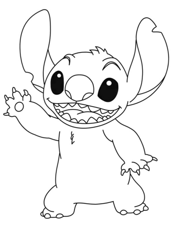 Stitch vinker Tegninger Stitch vinker Tegninger