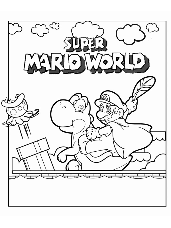 Super Mario World Tegninger
