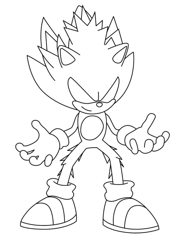 Super Sonic Tegninger Super Sonic Tegninger