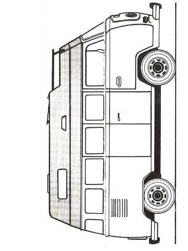 Volkswagon T2 Camper Tegninger Volkswagon T2 Camper Tegninger