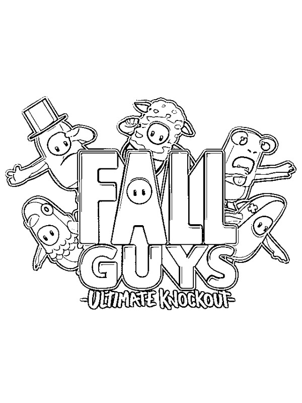 Team Fall Guys Tegninger