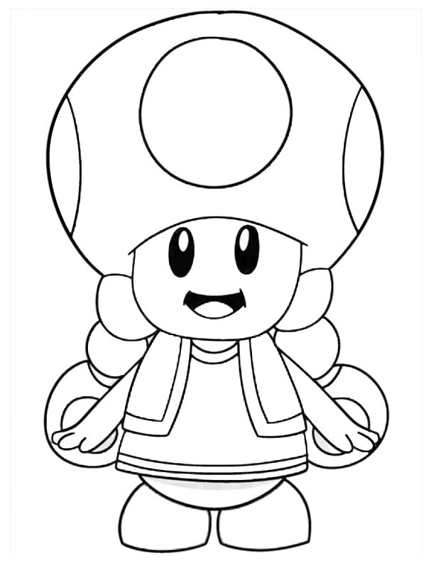 Toadette Tegninger Toadette Tegninger