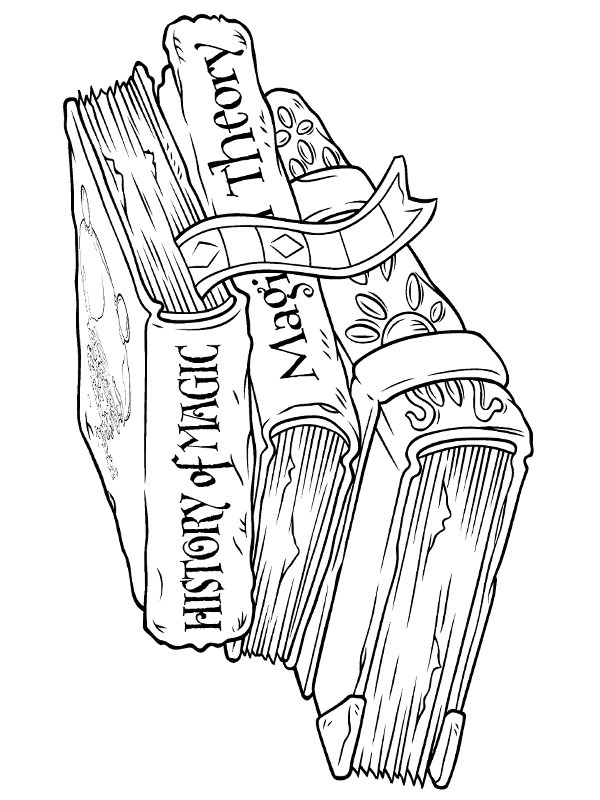 Magiske bøger Tegninger Magiske bøger Tegninger
