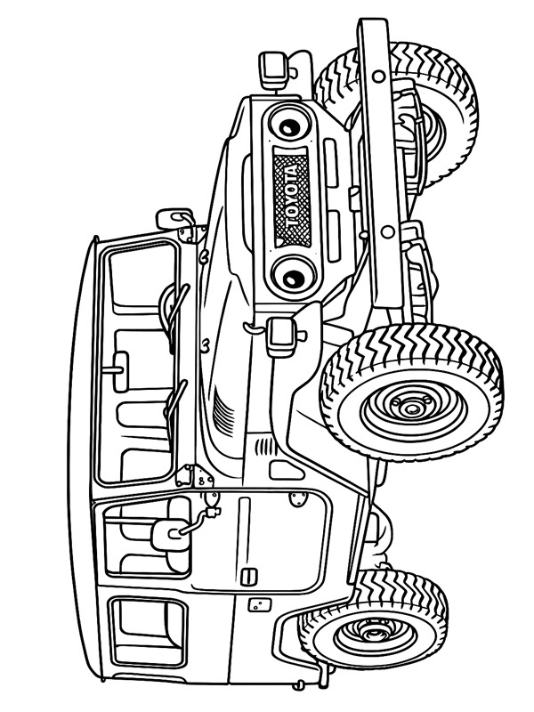 Toyota Land Cruiser FJ40 Tegninger Toyota Land Cruiser FJ40 Tegninger